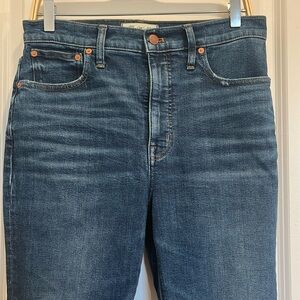 MADEWELL Slim Demi Boot Jeans
